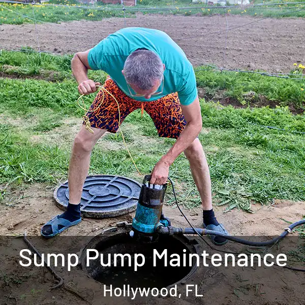  Sump Pump Maintenance Hollywood, FL